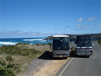 Photo: Outside view of one of our Coaches
